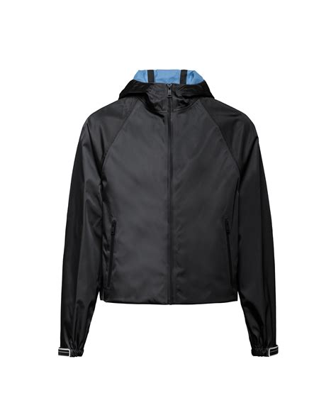 prada jacket canvas|prada nylon jacket women's.